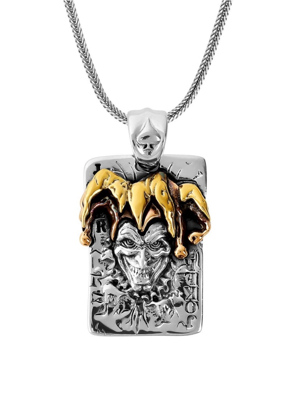 FABRO - JOKER PENDANT
Sterling Silver